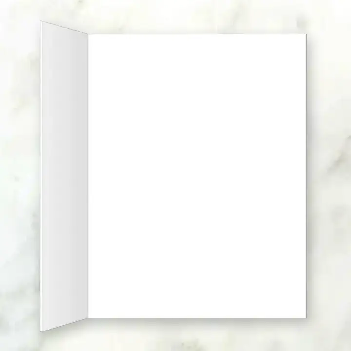 This Image is a display of the inside of the Our Lady of Fatima Immaculate Heart of Mary note card