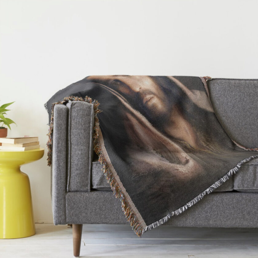 Woven Catholic Prayer Throws
