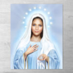 Our Lady of Medjugorje by artist Richard L George