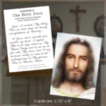 The Holy Face Prayer Card display image