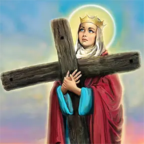 Image of Saint-Helena-Sacred Art by religious artist Richard L George home-Page-Image.