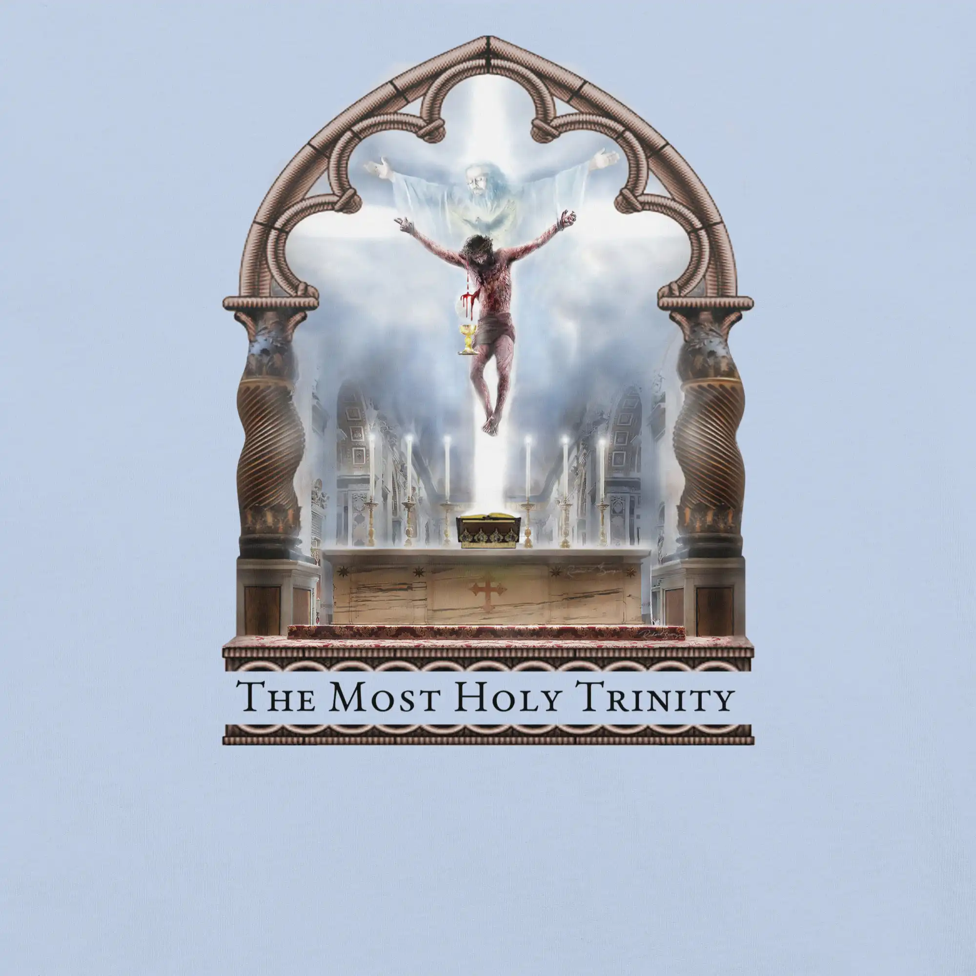 The Most holy Trinity Unisex t-shirt - Image 3