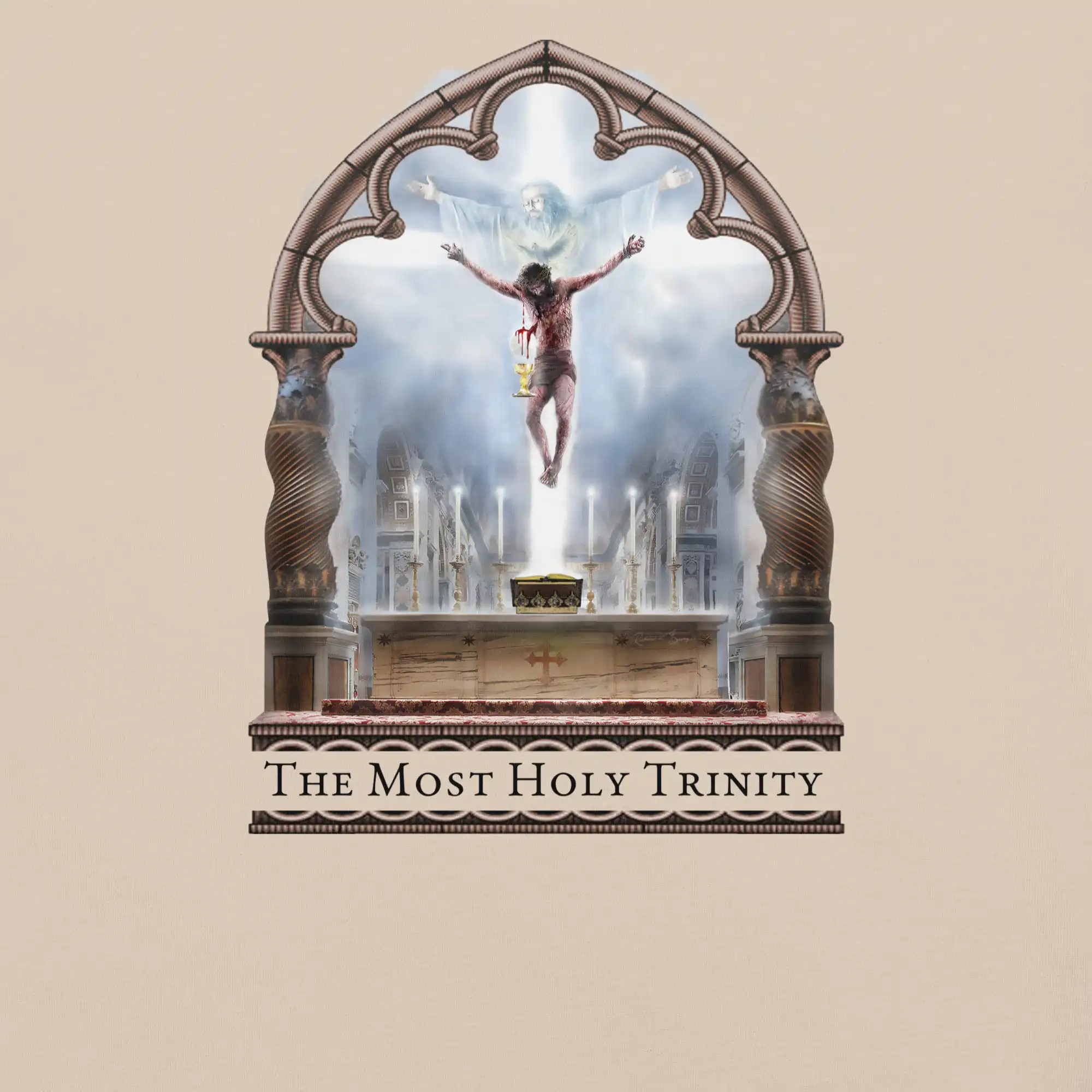 The Most holy Trinity Unisex t-shirt - Image 5