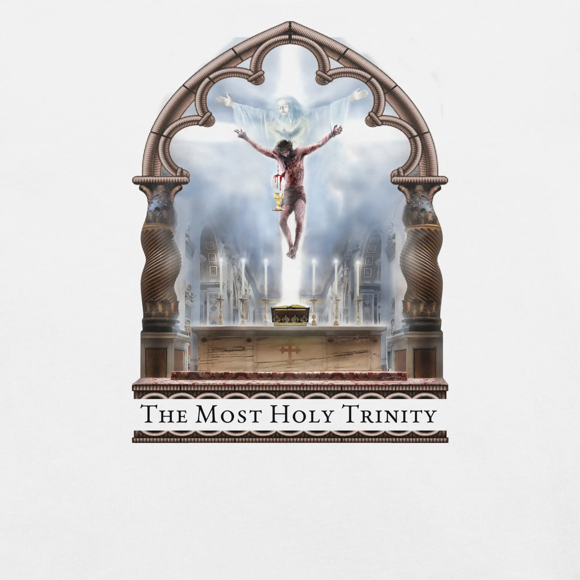 The Most holy Trinity Unisex t-shirt - Image 7
